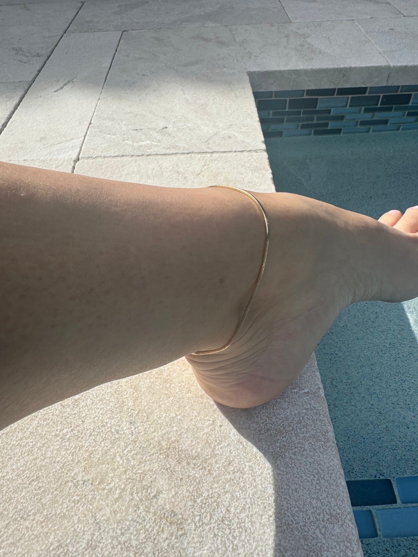 Mouse Tail Anklet