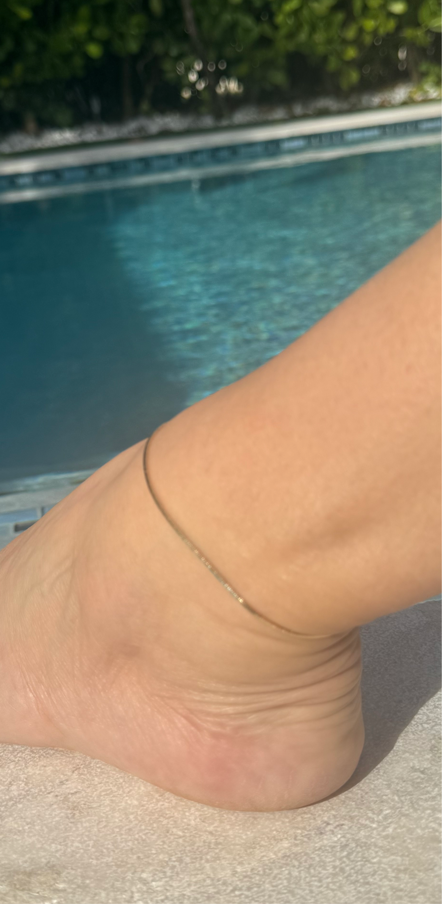Mouse Tail Anklet