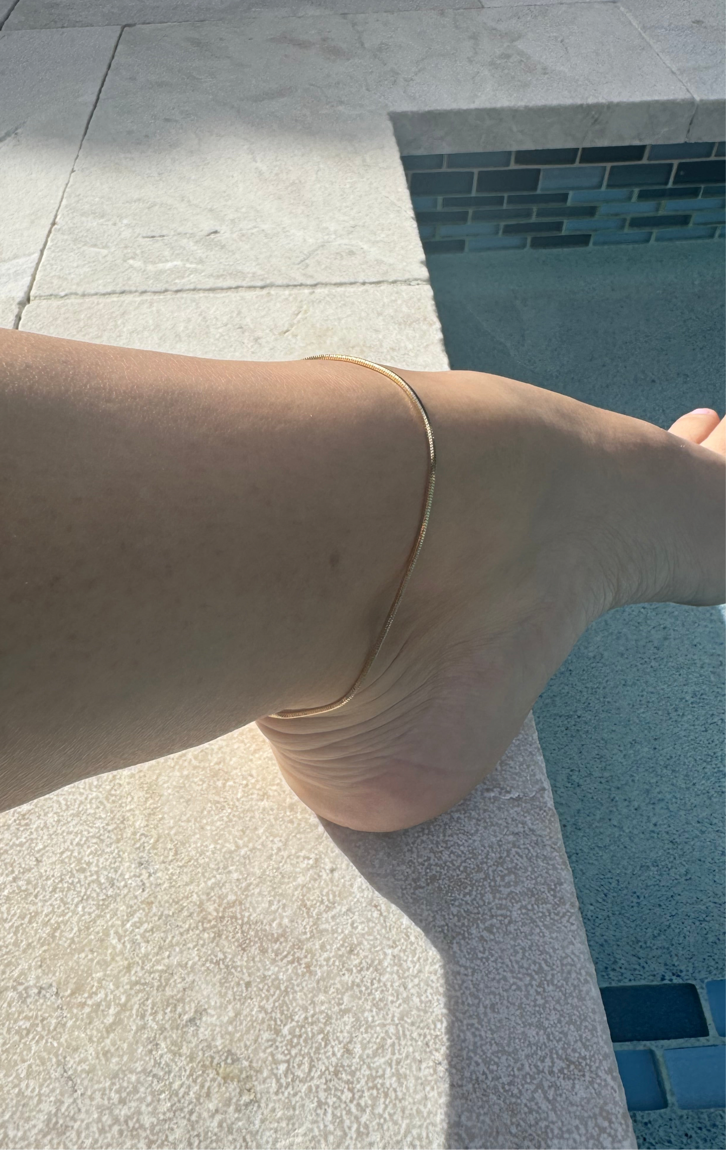 Mouse Tail Anklet