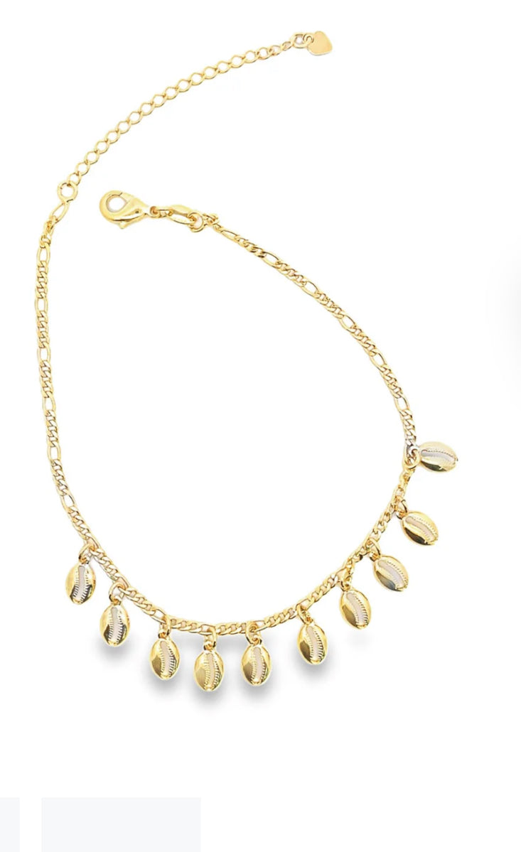 Puka Shell Anklet