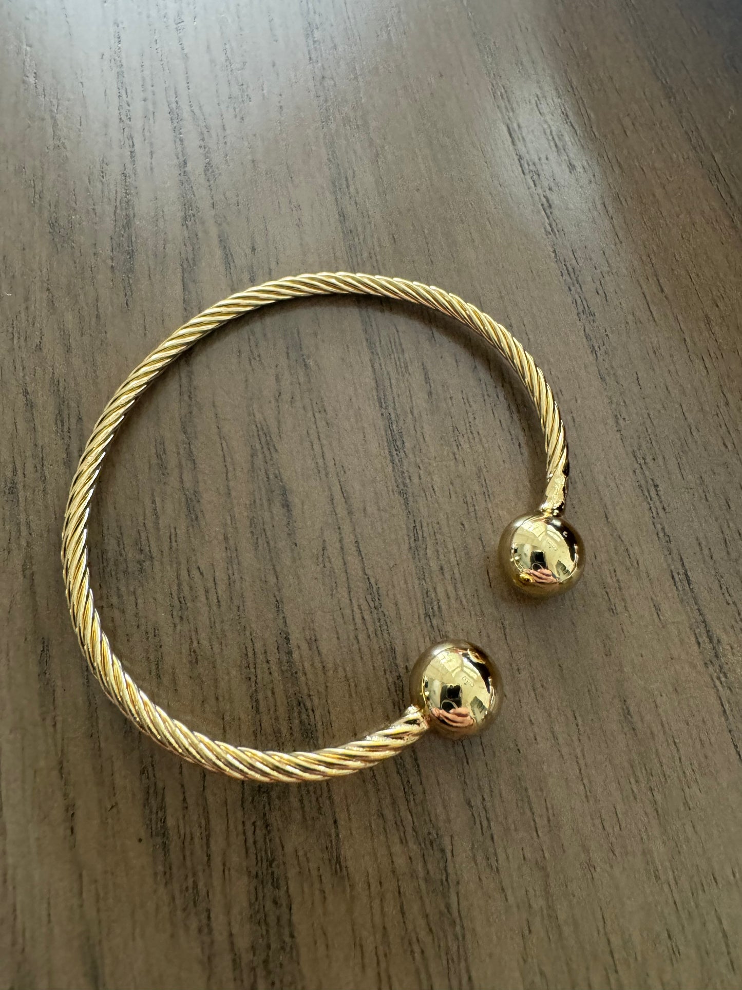 Big Ball Bangle Bracelet
