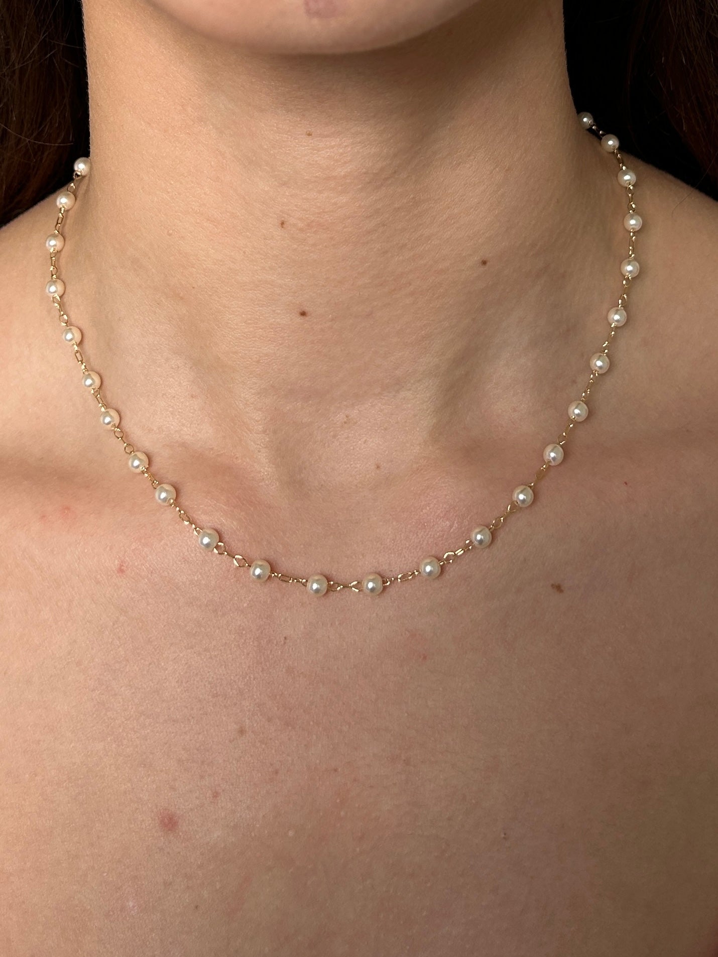 Mini Pearl Necklace