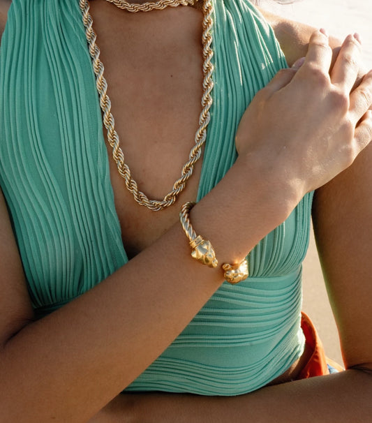 Jaguar Cuff Bracelet