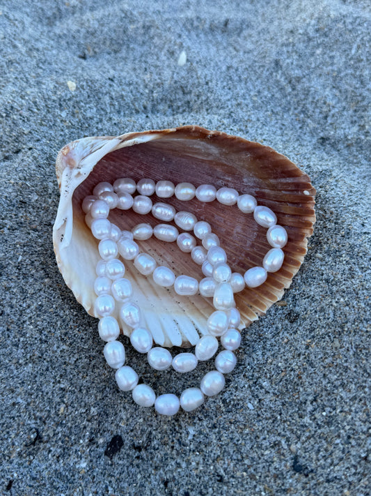 Simple Freshwater Pearl Bracelet